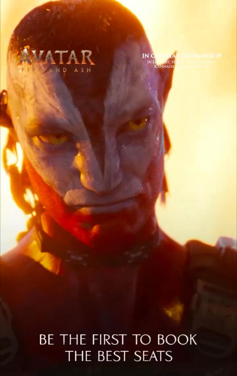 ‘அவதார்: ஃபயர் அண்ட் ஆஷ்’ : ஐமேக்ஸ் முன்பதிவுகள் தொடங்குகிறது!